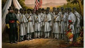 US recruitment of Buffalo Soldiers to murder Indians.