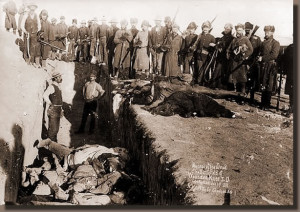 Wounded Knee Massacre 1890.