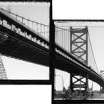 Ben Franklin Bridge, Philadelphia, 1927.