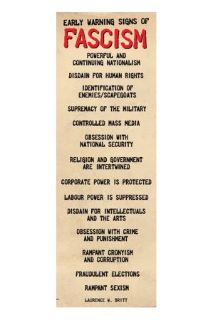 early signs fascism