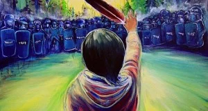 We Indigenous will chase the money changers from Onenwaregeh. Stand with us! 