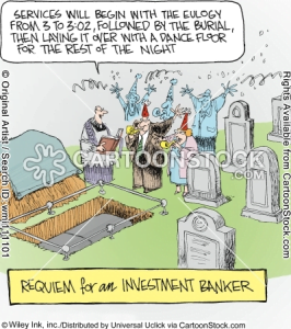 bankers funeral