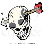 skull w arrow