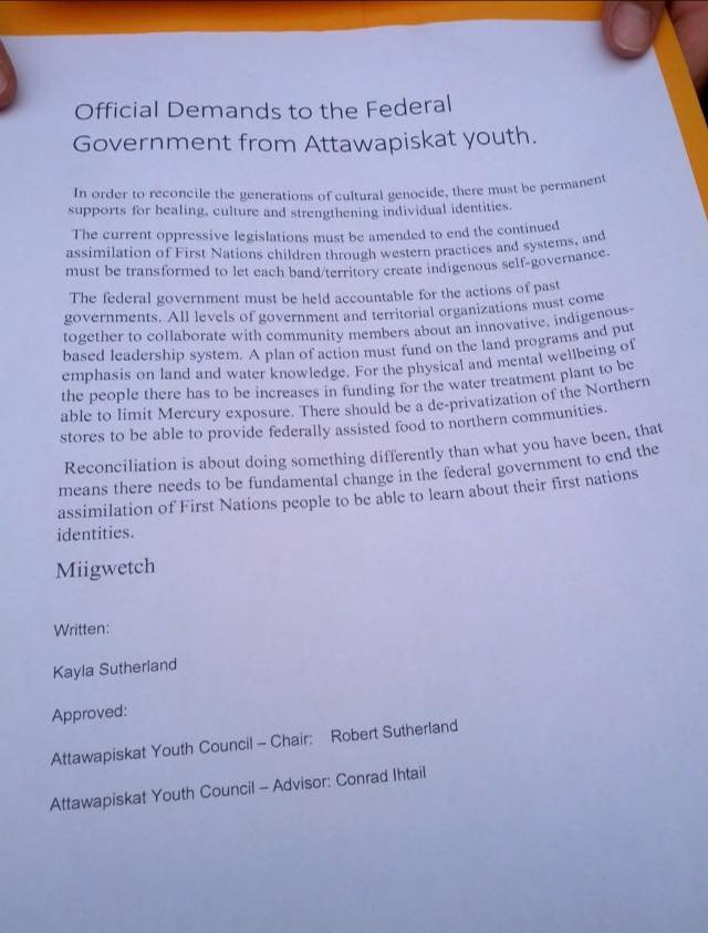 Attawapiskat - Mohawk Nation News